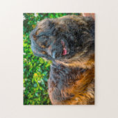 Puzzle du chien de race Leonberger. (Vertical)