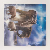 Puzzle du ciel éléphant (Horizontal)