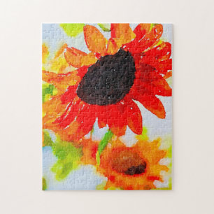 Puzzle du ciel et du tournesol difficile