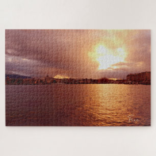 Puzzle du coeur de Genève