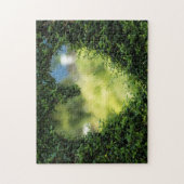 Puzzle du coeur de la nature - Verdure (Vertical)