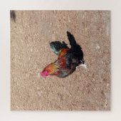 Puzzle du coq Cockerel doré (Vertical)