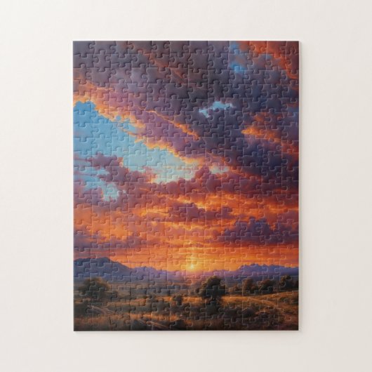Puzzle du coucher de soleil (Vertical)