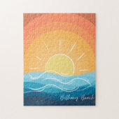 Puzzle du coucher de soleil (Vertical)