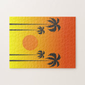 Puzzle du coucher de soleil (Horizontal)