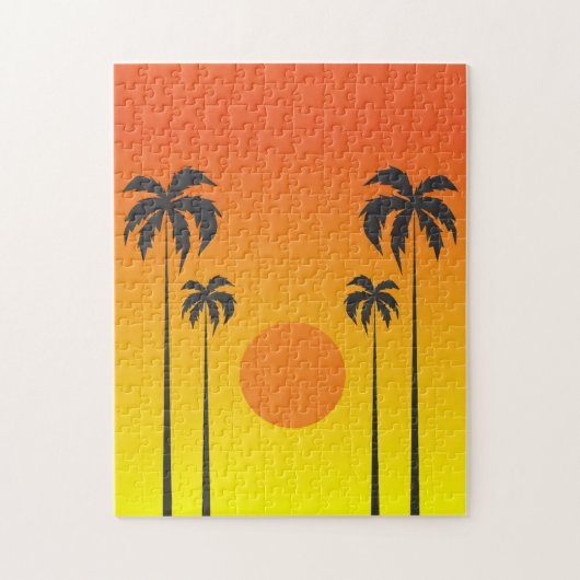 Puzzle du coucher de soleil (Vertical)