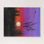 Puzzle du coucher du soleil (Horizontal)
