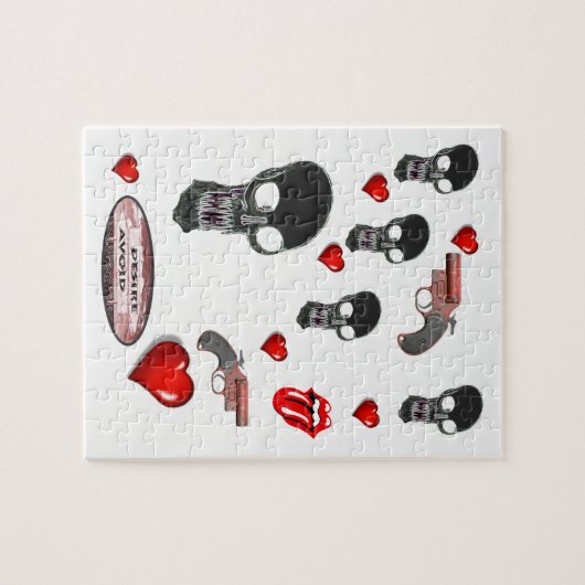 Puzzle du crâne (Horizontal)