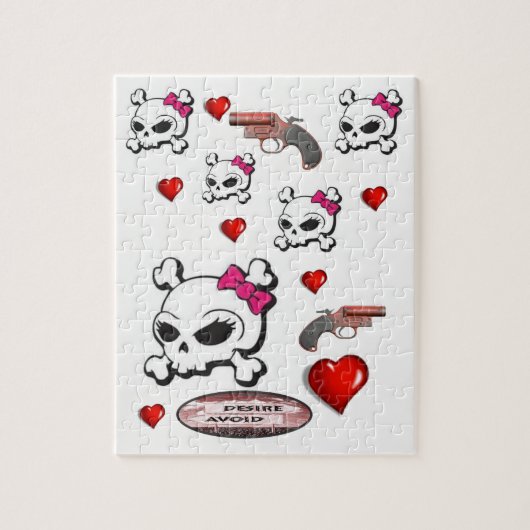 Puzzle du crâne (Vertical)