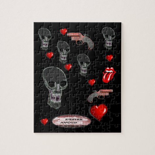 Puzzle du crâne (Vertical)