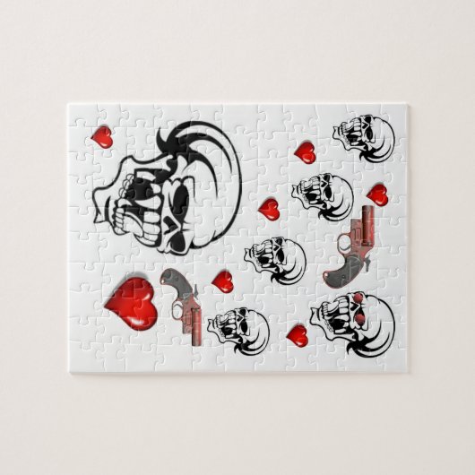 Puzzle du crâne (Horizontal)