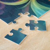 Puzzle du crâne de fleurs (Côté)