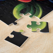 Puzzle du crâne de fleurs (Côté)