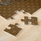 Puzzle du crâne d'Halloween (Côté)