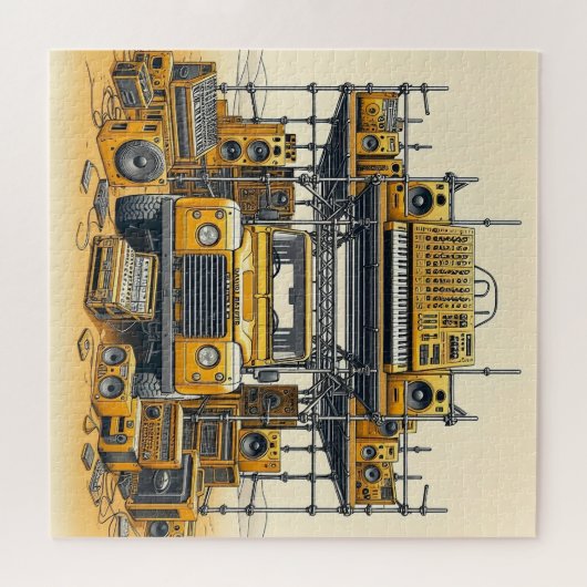 Puzzle du Désert (Horizontal)