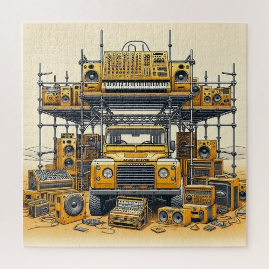 Puzzle du Désert (Vertical)