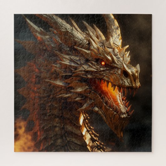 Puzzle du dragon d'or (Vertical)