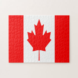 Puzzle du drapeau canadien