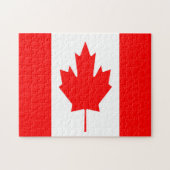 Puzzle du drapeau du Canada (Horizontal)