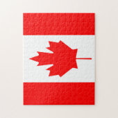 Puzzle du drapeau du Canada (Vertical)