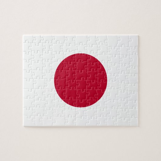 Puzzle du drapeau japonais (Horizontal)