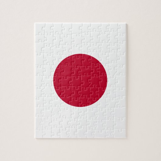 Puzzle du drapeau japonais (Vertical)