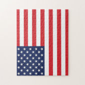 Puzzle du drapeau patriotique américain (Vertical)