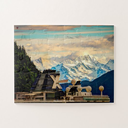 Puzzle du glacier Mendenhall en Alaska (Horizontal)