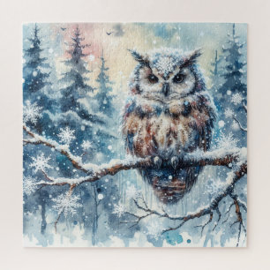 Puzzle du Hibou d'Hiver