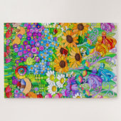 Puzzle du jardin de Ladybug (Horizontal)