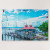 Puzzle du lac Champlain Vermont Jigsaw (Horizontal)