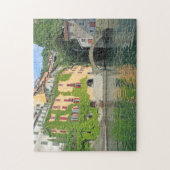 Puzzle du lac de Côme Nesso (Vertical)