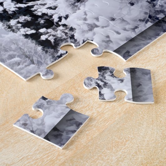 Puzzle du lac Nojiri (Côté)