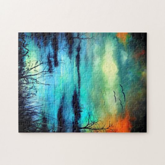 Puzzle du lac Sunset (Horizontal)