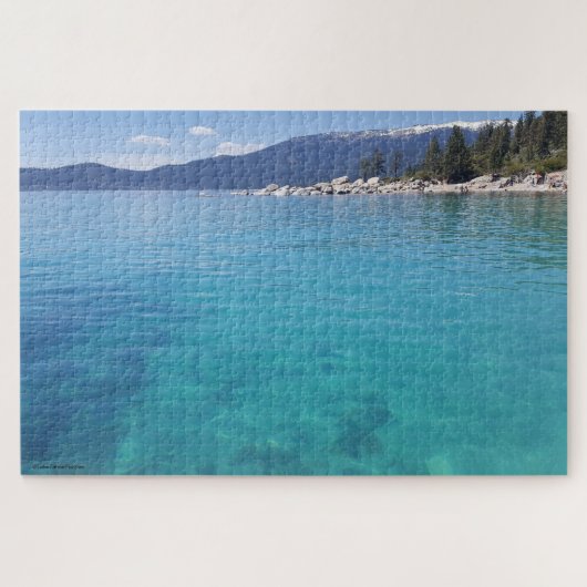 Puzzle du lac Tahoe - difficile - 1000+ morceaux (Horizontal)