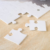 Puzzle du loup d'hiver (Côté)