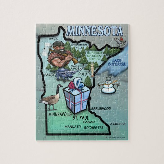 Puzzle du Minnesota (Vertical)