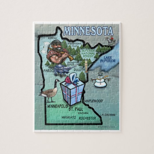 Puzzle du Minnesota (Vertical)