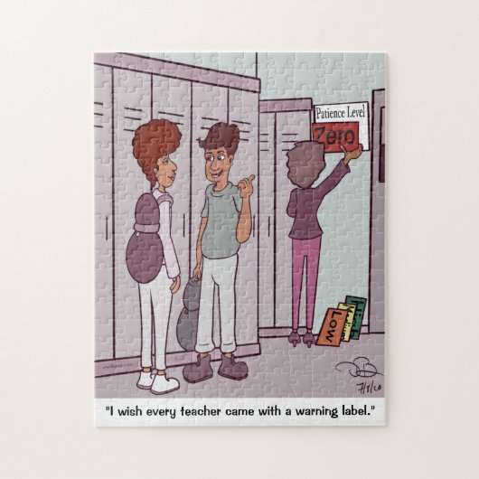 Puzzle du niveau de patience (Vertical)