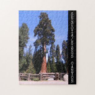 Puzzle du parc national du canyon de Sequoia/Kings
