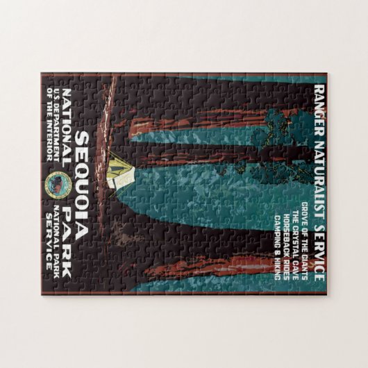 Puzzle du parc national Sequoia (Horizontal)