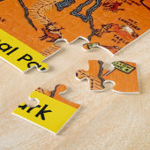 Puzzle du parc national Yellowstone (Côté)