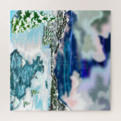 Puzzle du paysage d'hiver (Horizontal)