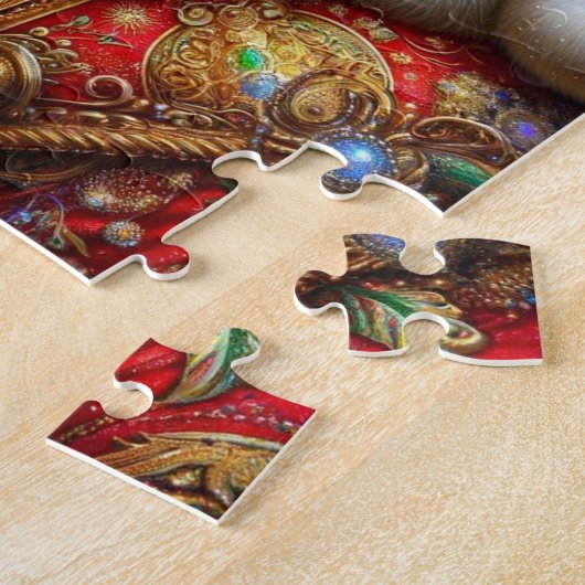 Puzzle du Père Noël (Côté)