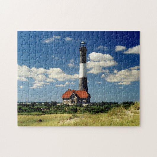 Puzzle du phare de Fire Island (Horizontal)