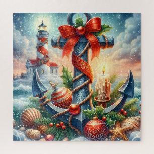 Puzzle du phare de Noël