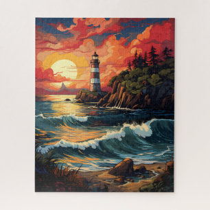 Puzzle du phare de Sunset