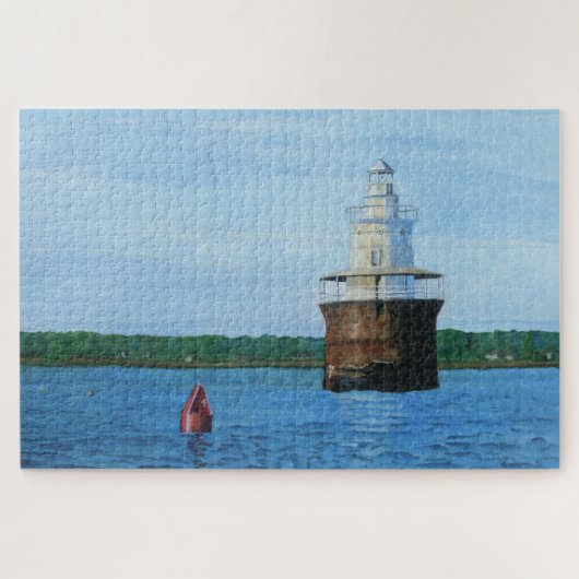 Puzzle du phare du chenal Lubec de 1014 pièces (Horizontal)