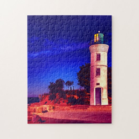 Puzzle du phare du Michigan (Vertical)