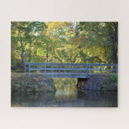 Puzzle du pont d'automne
